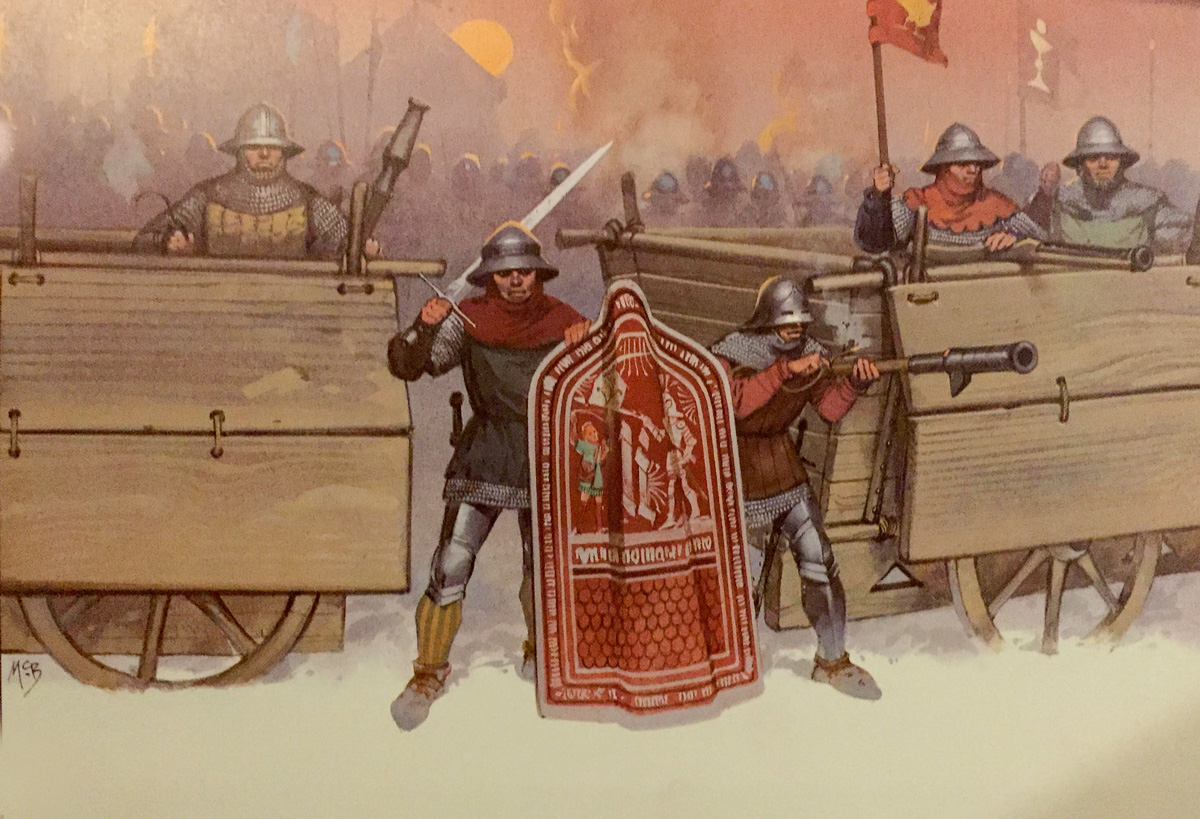 Oldhammer ex-Citadel Blandford Warriors Medieval Warlords Hussite Wars Taborite Infantryman
