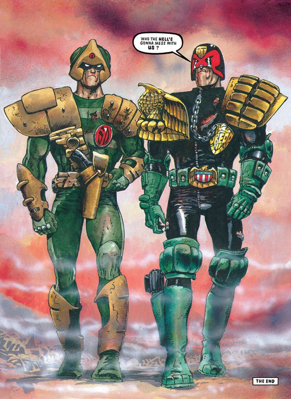 Carlos Ezquerra' Strontium Dog Johnny Alpha