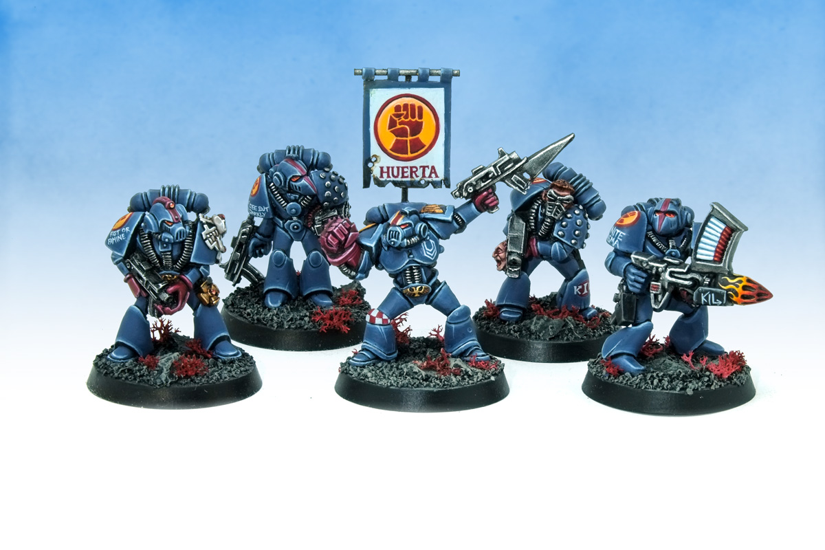 Rogue Trader Crimson Fists Squad Huerta