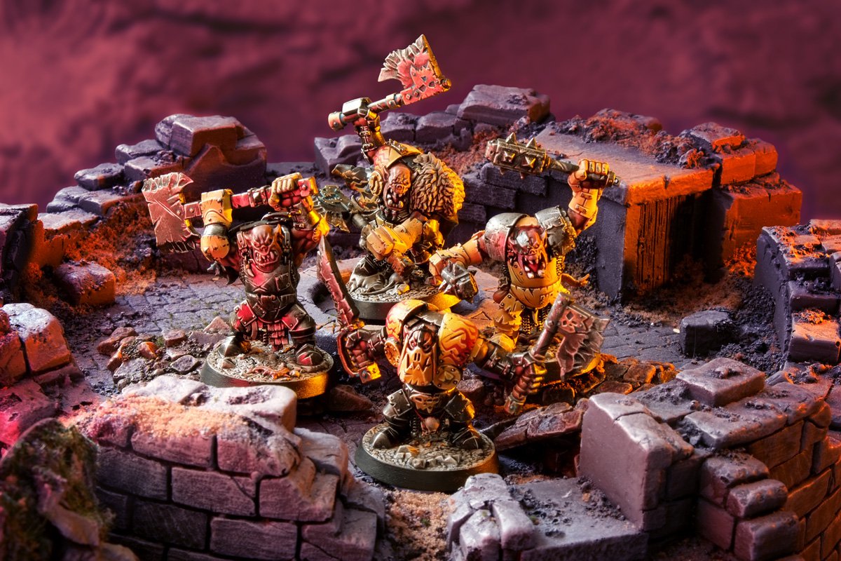 Warhammer Age of Sigmar Shadespire Ironjawz Ironskull's Boyz