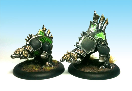 Warmachine Cryx Ripjaw Bonejacks 