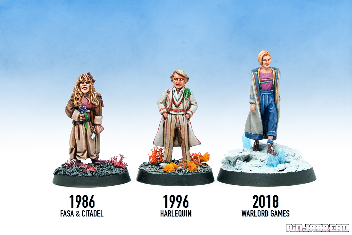 Walord Games' Doctor Who range comparison