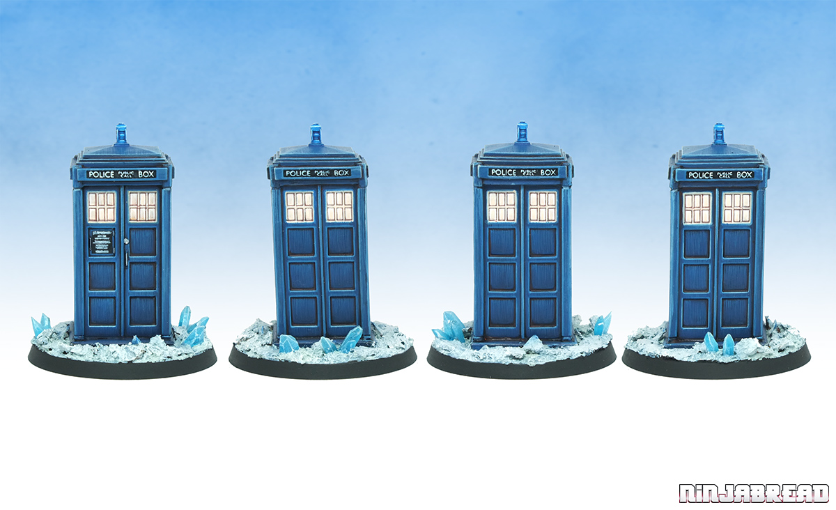 Walord Games' Doctor Who and the TARDIS angles