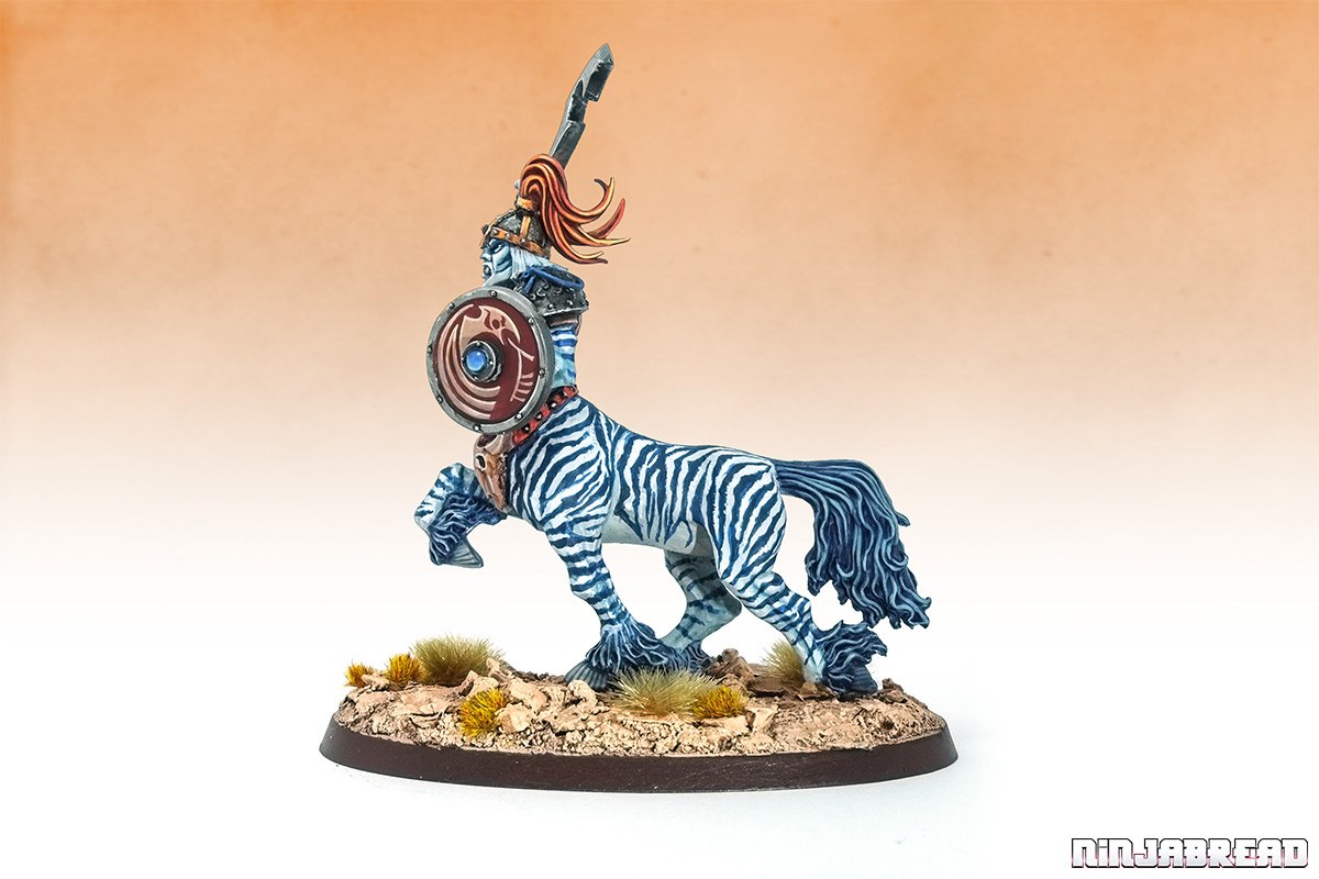 Oldhammer Chaos Centaur of Tzeentch Tzebra Warhammer