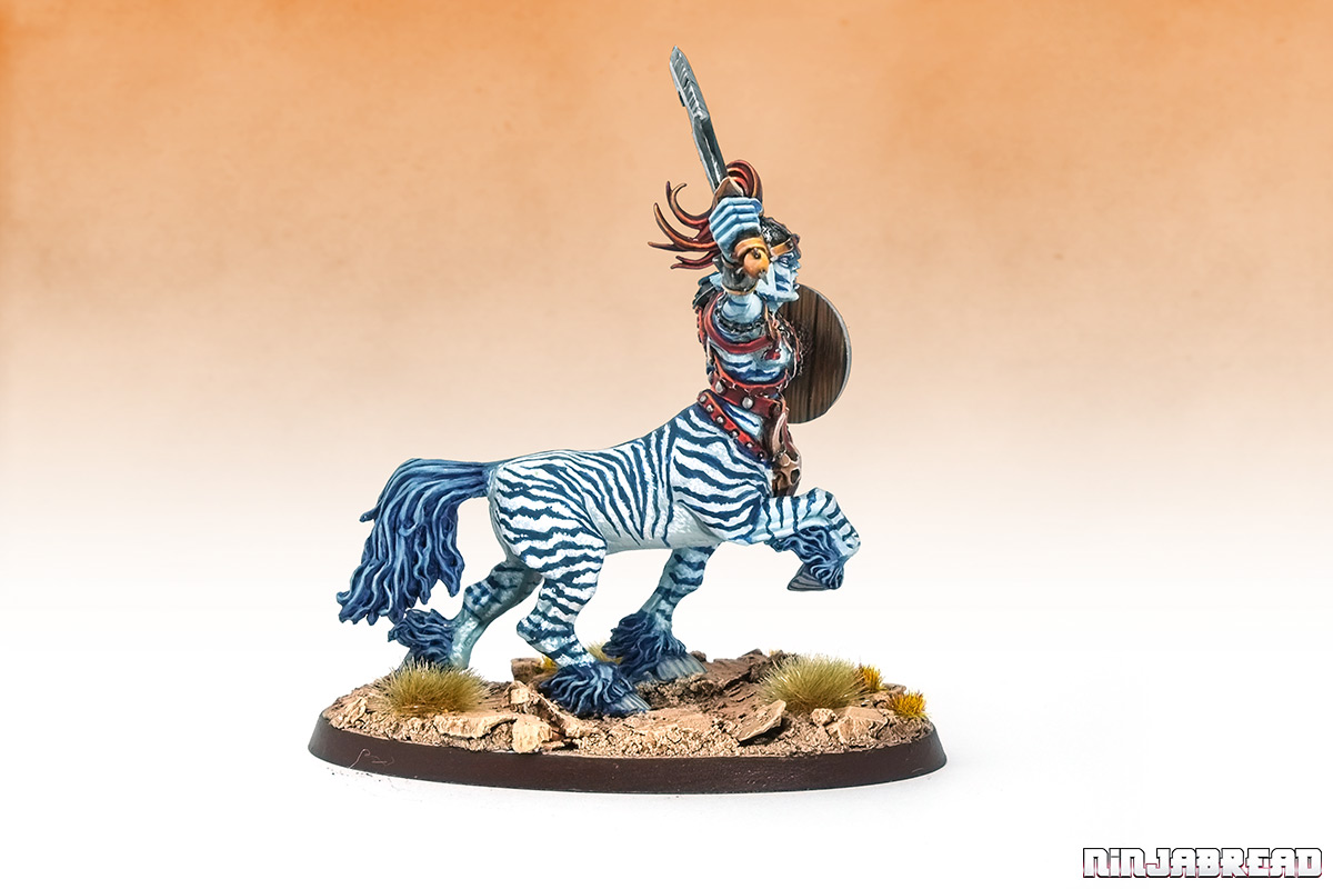 Oldhammer Chaos Centaur of Tzeentch Tzebra Warhammer