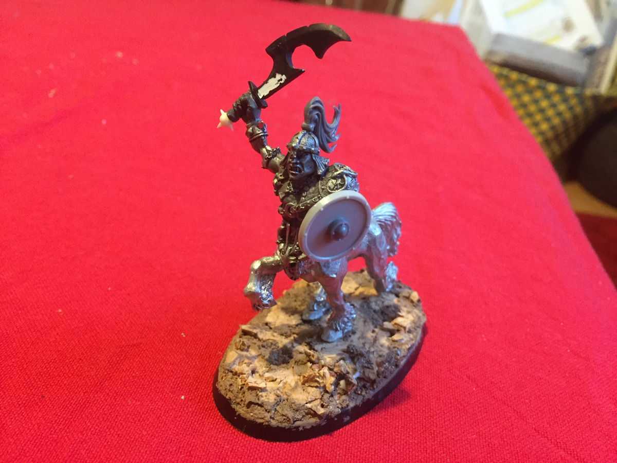 Oldhammer Chaos Centaur of Tzeentch Tzebra Warhammer WIP