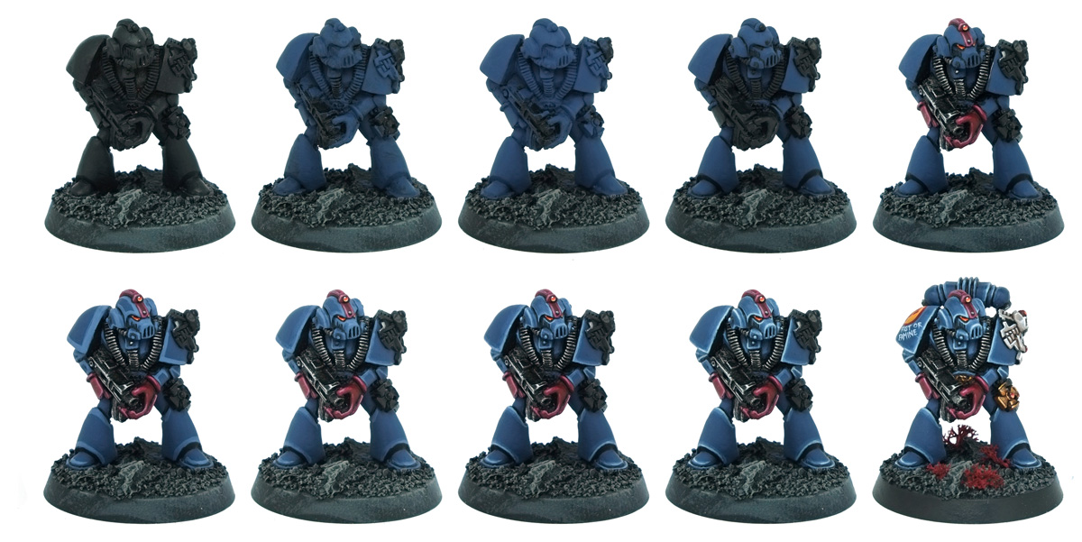 Rogue Trader Crimson Fists Squad Patreon