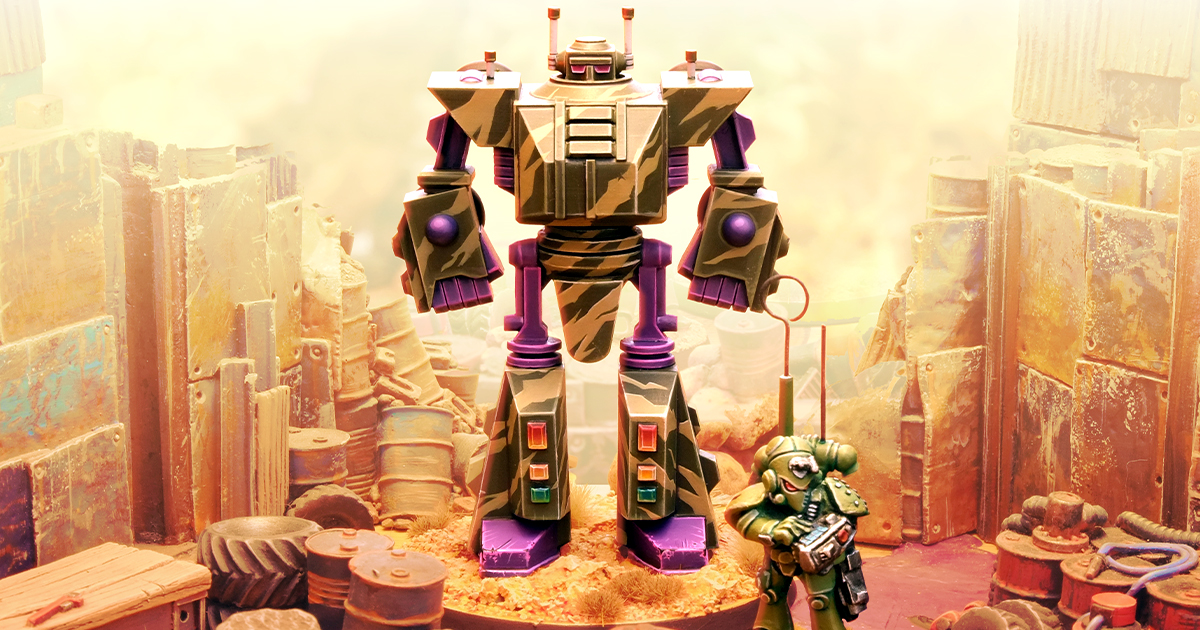 Autoborg Robot Warrior