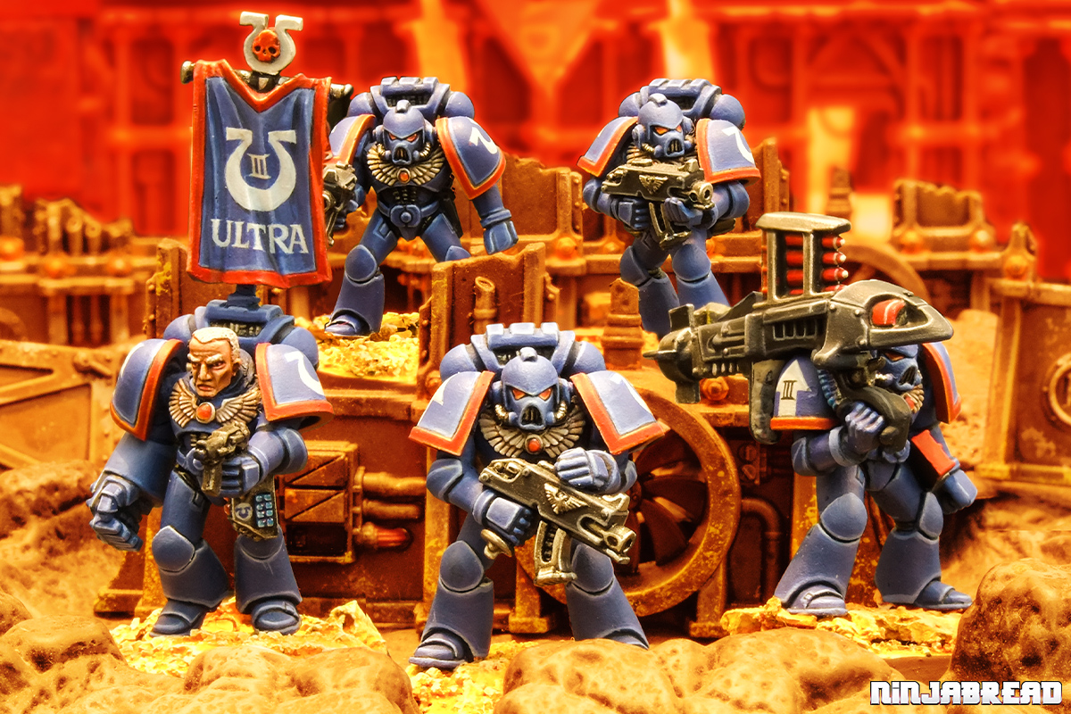 1990s Ultramarines Tactical Squad Rhenus