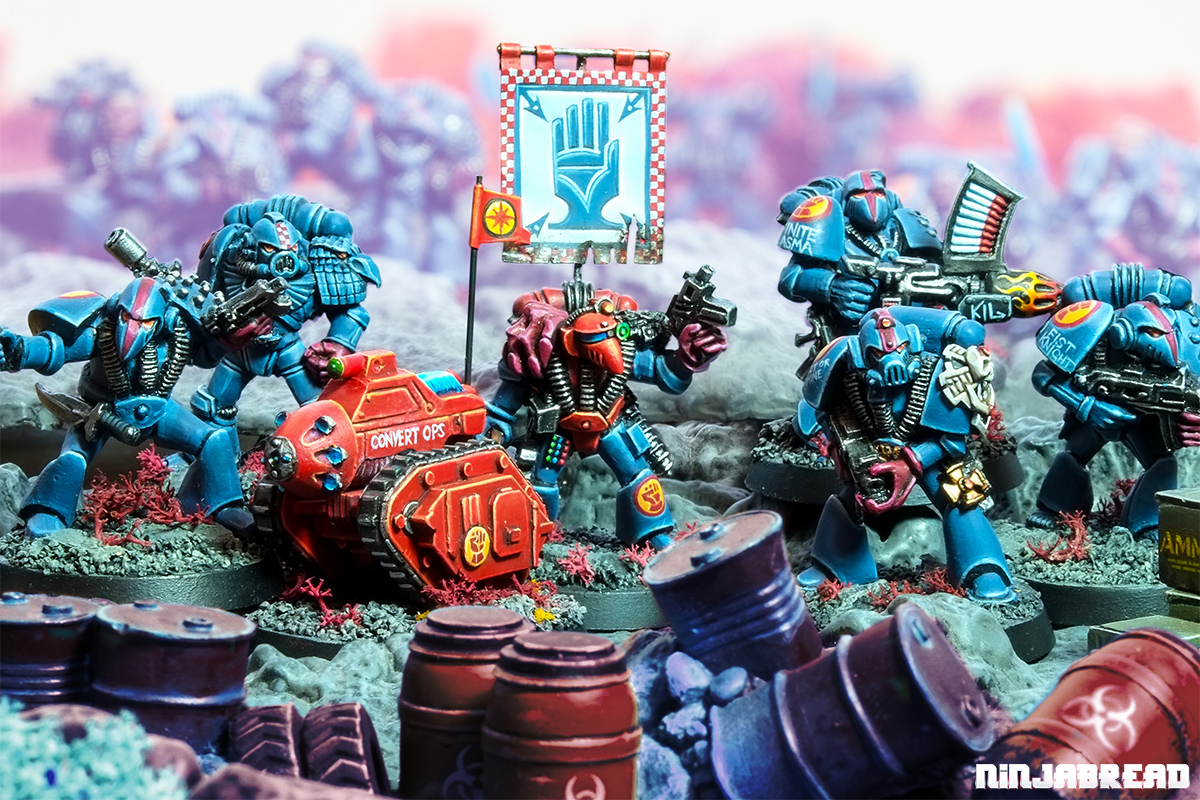 Techmarine with Conversion Beamer Techmarine with Conversion Beamer