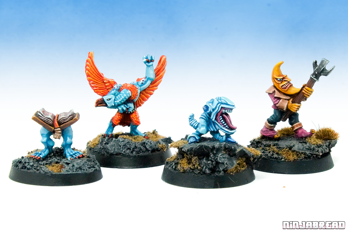 Warhammer Age of Sigmar Oldhammer Silver Tower Chaos Familiars group