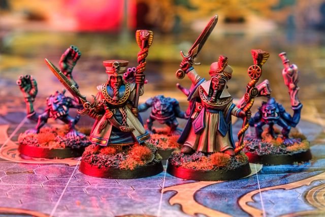 oldhammer warhammer talisman empire silver tower light wizards and blue horrors of tzeentc