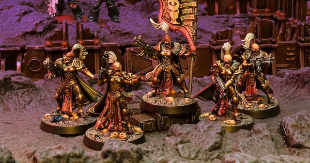Sisters of Silence Golden Demon Warhammer 40K